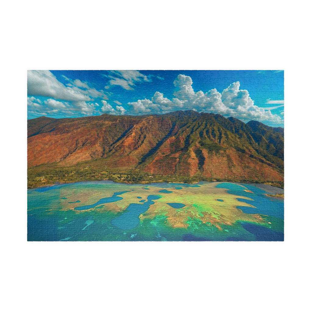 Tropical Ocean Puzzle 500 Piece, Colorful Coral Reef Jigsaw Puzzle, Relaxing Sea Life Art, Landscape Puzzle (Copy)