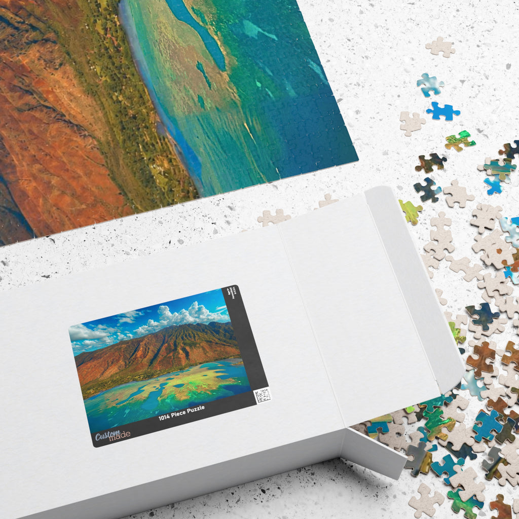 Tropical Ocean Puzzle 500 Piece, Colorful Coral Reef Jigsaw Puzzle, Relaxing Sea Life Art, Landscape Puzzle (Copy)
